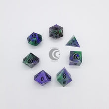 Load image into Gallery viewer, Black Magic Woman Dice Set