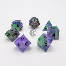 Load image into Gallery viewer, Black Magic Woman Dice Set