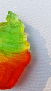 Gummy Bear Fusion Cupcake