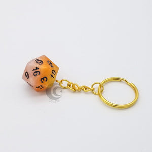 Trick-Or-Treat D20 Keychain